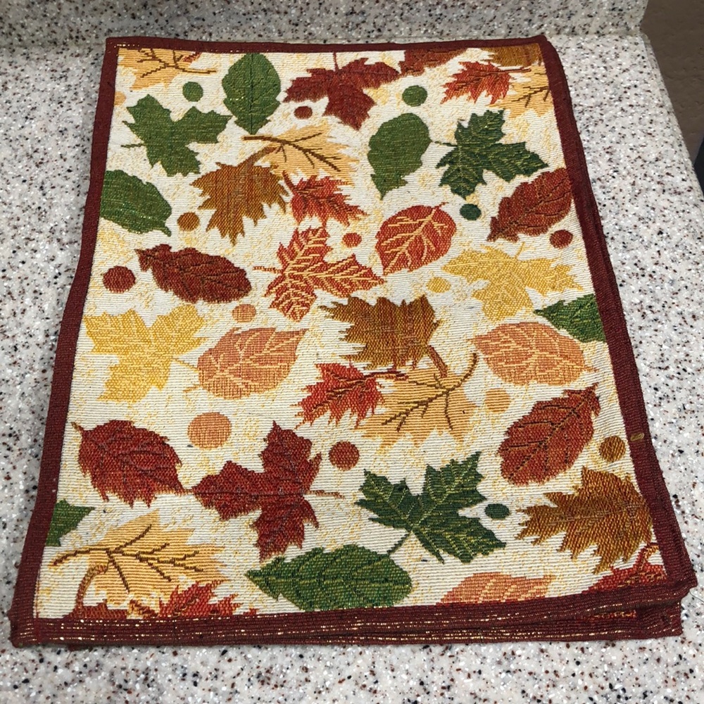 🆕🍁 Set of 6 Fall Placemats